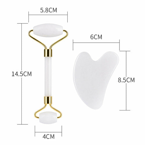 Gua Sha Quartz Rose Naturel – Outil de Massage Visage